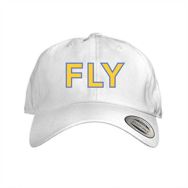 Fly Dad Cap (Yellow with Blue Border)