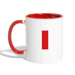 I Love My Pilot - Contrast Coffee Mug - white/red