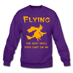 Flying Spell Sweatshirt - purple