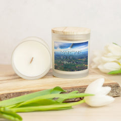 SkyScent Candles (Hand Poured 11oz frosted glass)