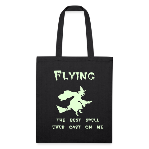 Halloween Glow in the Dark Recycled Tote Bag
