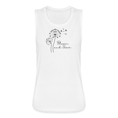 Bloom and Soar Tank - white