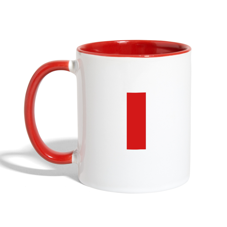 I Love My Pilot - Contrast Coffee Mug - Red
