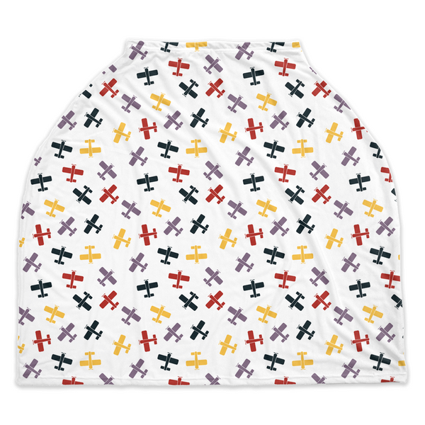Car Seat and Nursing Cover - Learn to Fly II