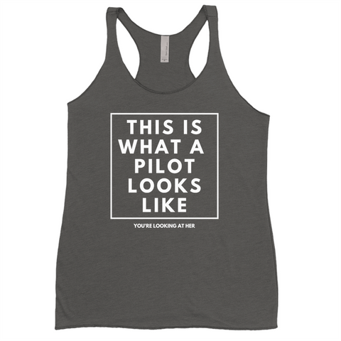 This is What a Pilot Looks Like - Triblend Tank