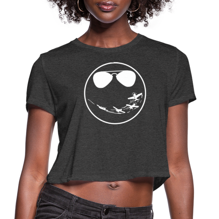 Smile Cropped T-Shirt