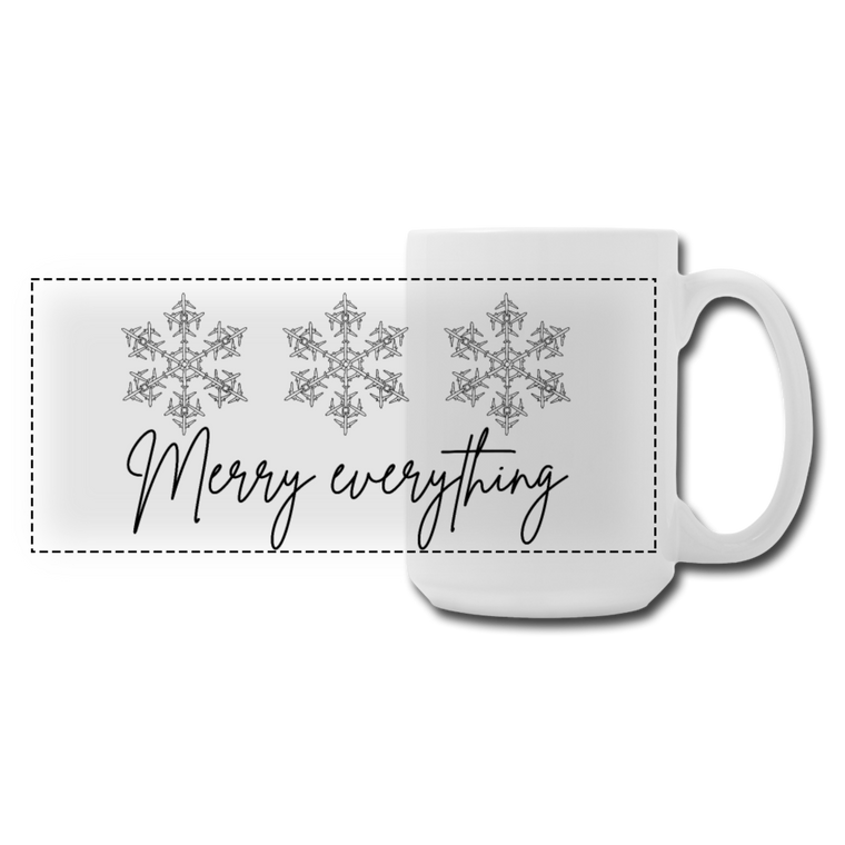 Merry Everything Mug 15 oz